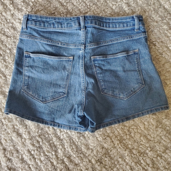H&M High Waist Jean Shorts - Picture 3 of 6